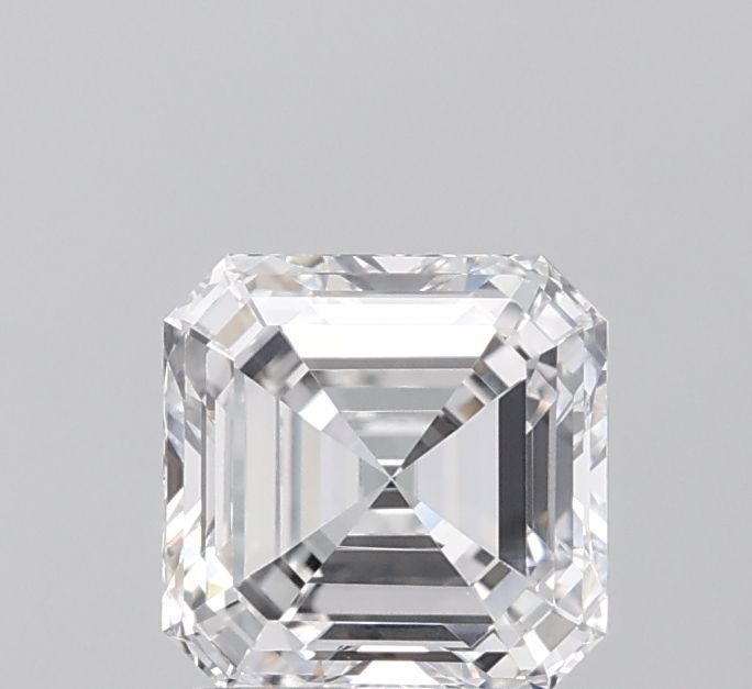 1.55 ct lab-grown Asscher Diamond