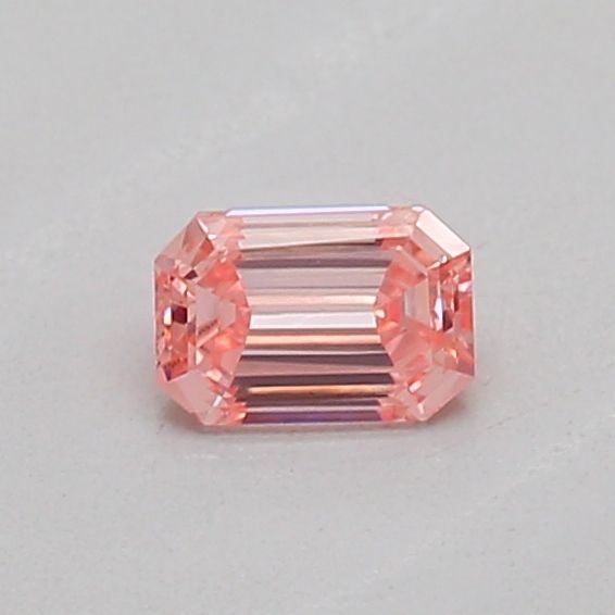0.16 CT Fancy Intense Pink EMERALD