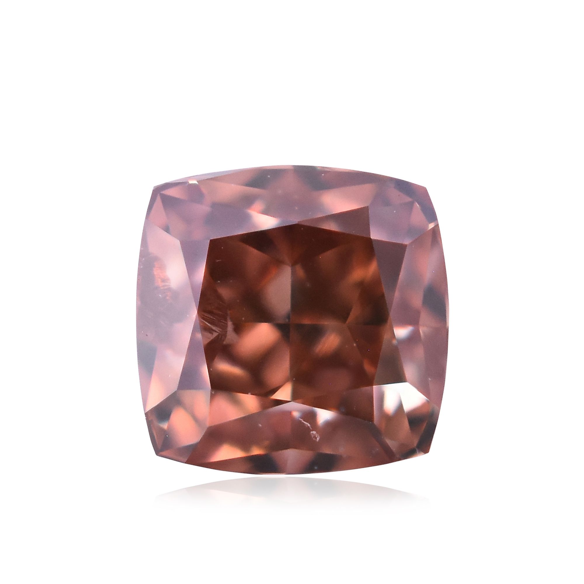 Diament 0.27 ct Fancy Deep Brownish Pink/I1