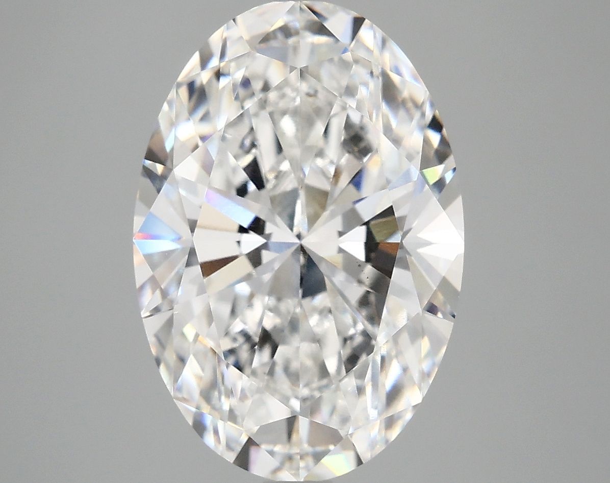 5.06 ct. oval Lab Grown Diamond front image