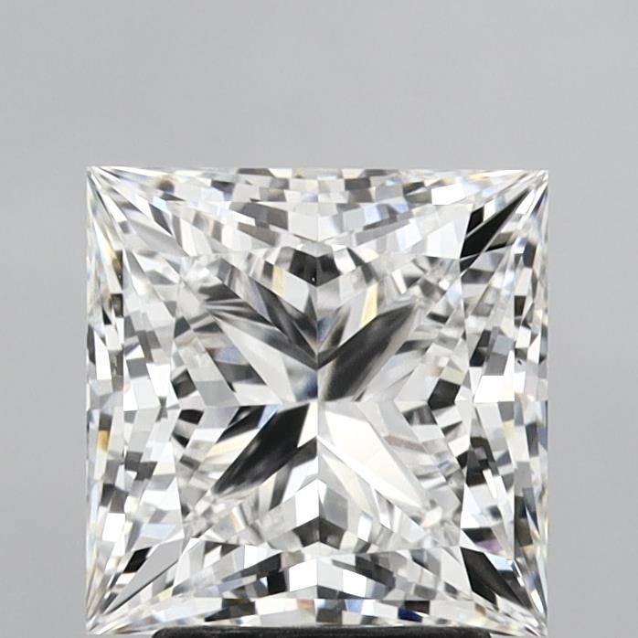 3.19 ct. princess Lab Grown Diamond front image