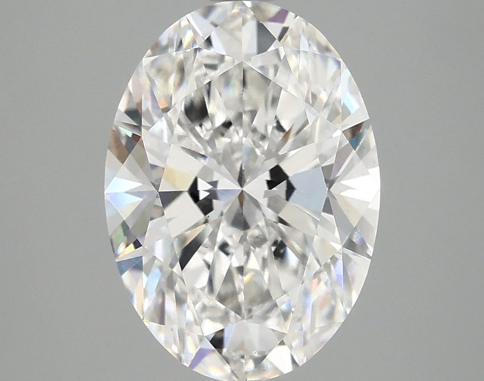 3.05 ct. oval Lab Grown Diamond front image