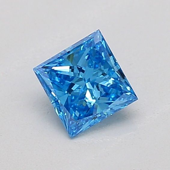 0.27 CT Fancy Vivid Blue PRINCESS