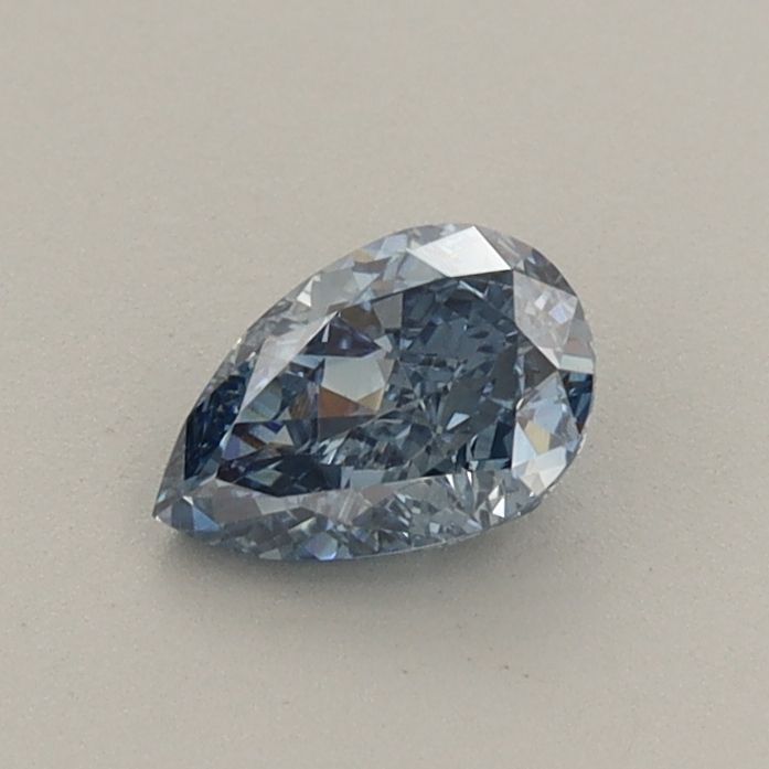 0.48 CT Fancy Vivid Blue PEAR