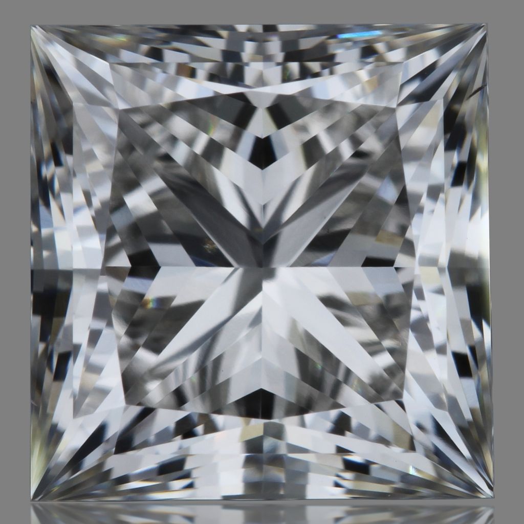 2.21 ct. princess Lab Grown Diamond front image