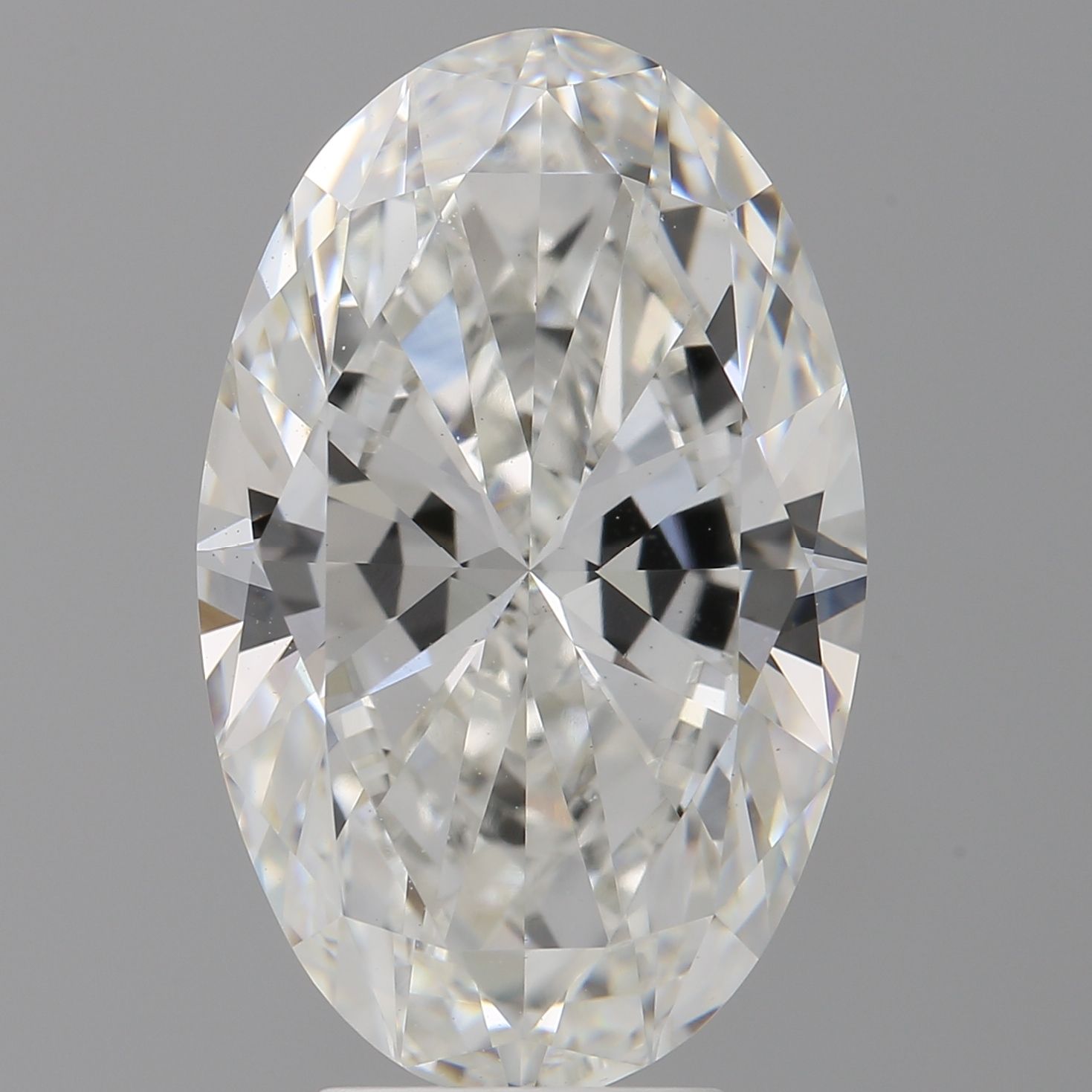 5.60 ct. oval Lab Grown Diamond front image