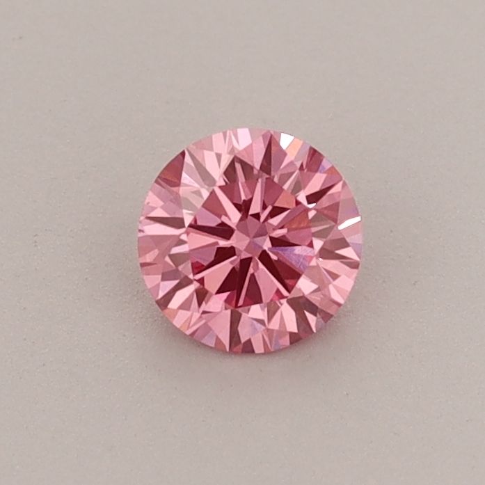 0.34 CT Fancy Vivid Pink ROUND