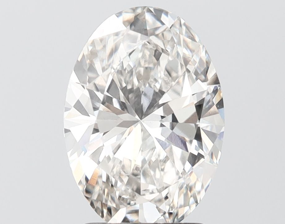 2.42 ct. oval Lab Grown Diamond front image