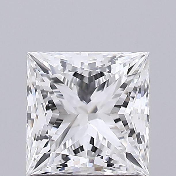1.06 ct lab-grown Princess Diamond