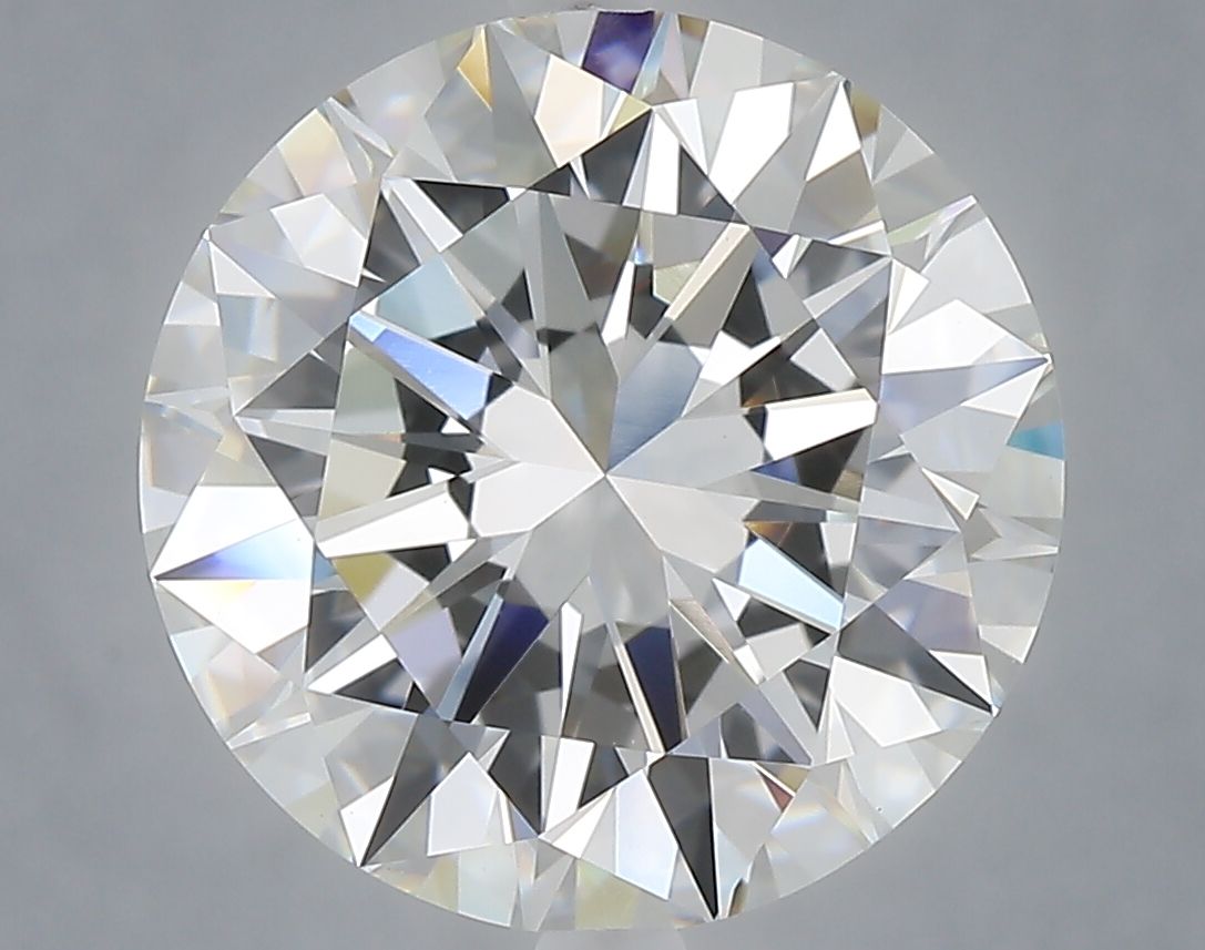 6.02 ct. round Lab Grown Diamond front image