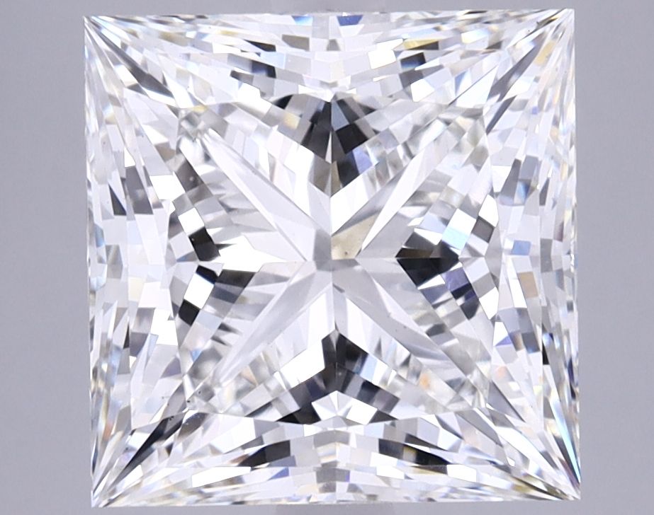 5.26 ct. princess Lab Grown Diamond front image