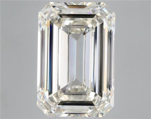 12.53 ct. emerald Lab Grown Diamond front image