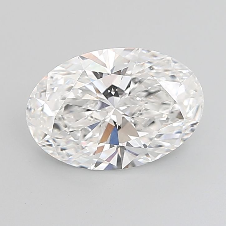 6.09 ct. oval Lab Grown Diamond front image