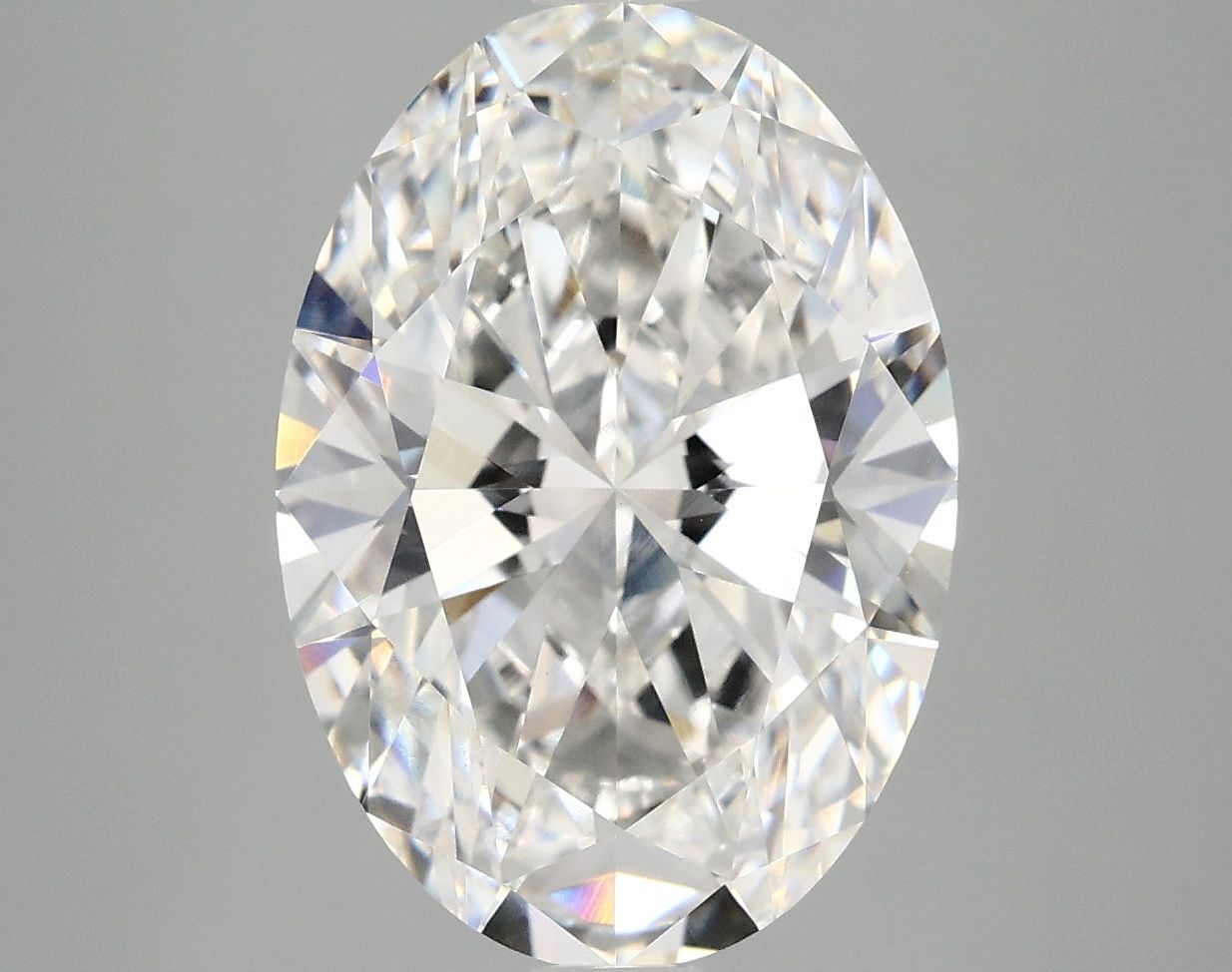 5.04 ct. oval Lab Grown Diamond front image