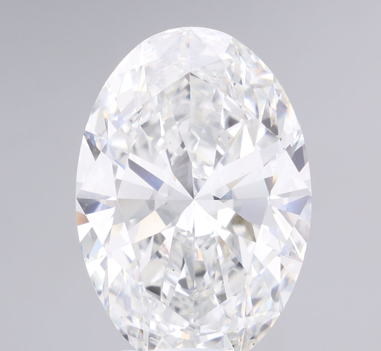 18.23 ct. oval Lab Grown Diamond front image