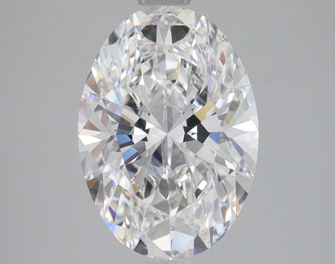 3.03 ct. oval Lab Grown Diamond front image