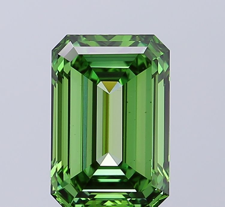 3.04 ct. emerald Lab Grown Diamond front image