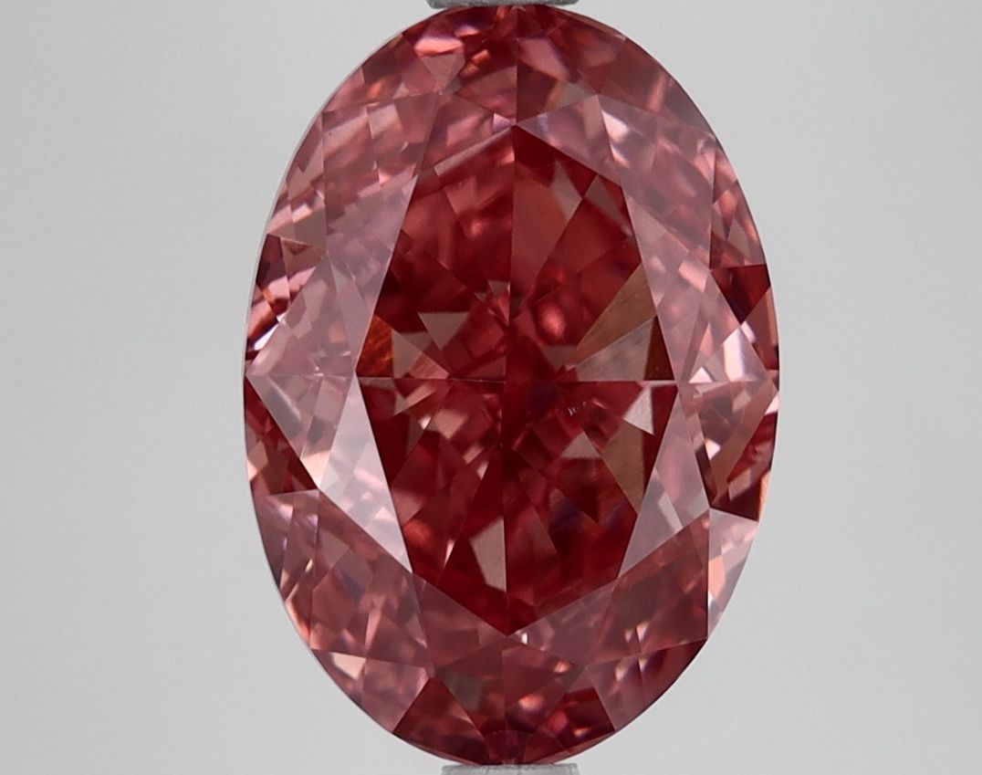 4.05 ct. oval Lab Grown Diamond front image