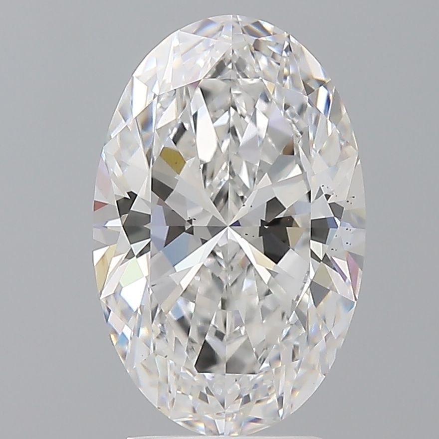 3.55 ct. oval Lab Grown Diamond front image