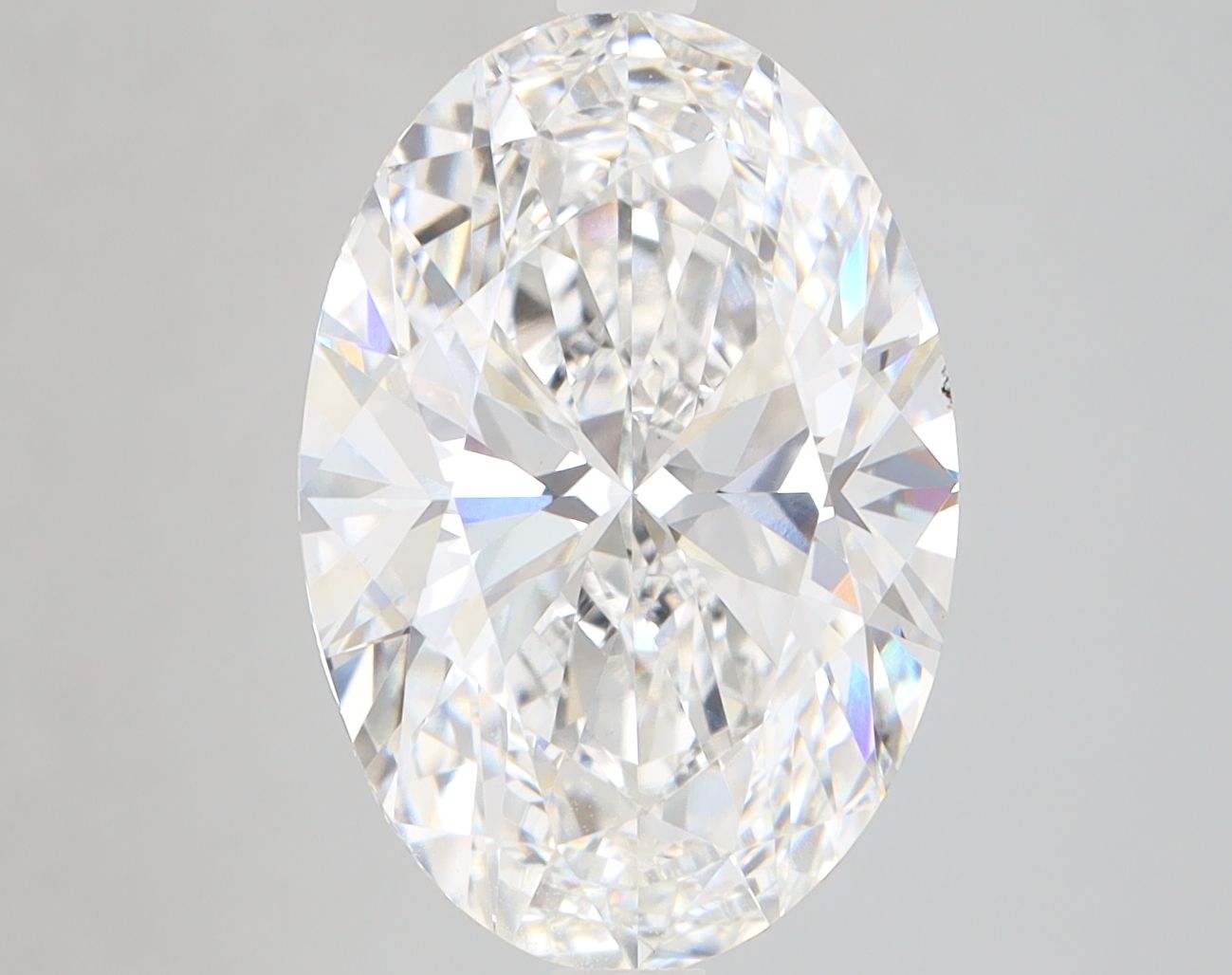 5.01 ct. oval Lab Grown Diamond front image