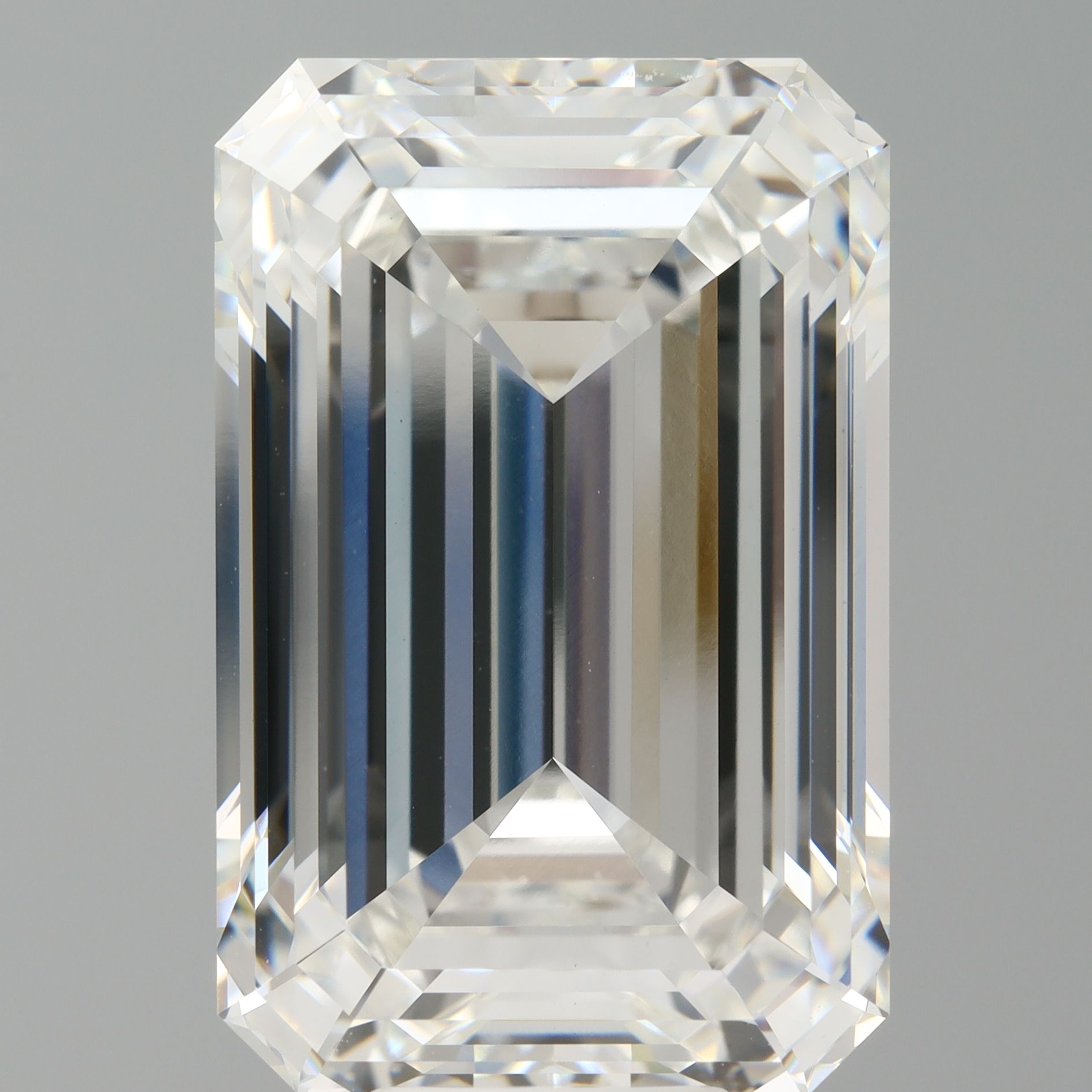 12.10 ct. emerald Lab Grown Diamond front image