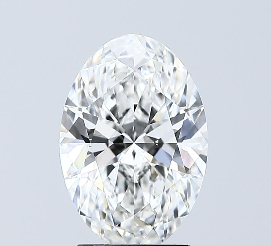 2.08 ct. oval Lab Grown Diamond front image