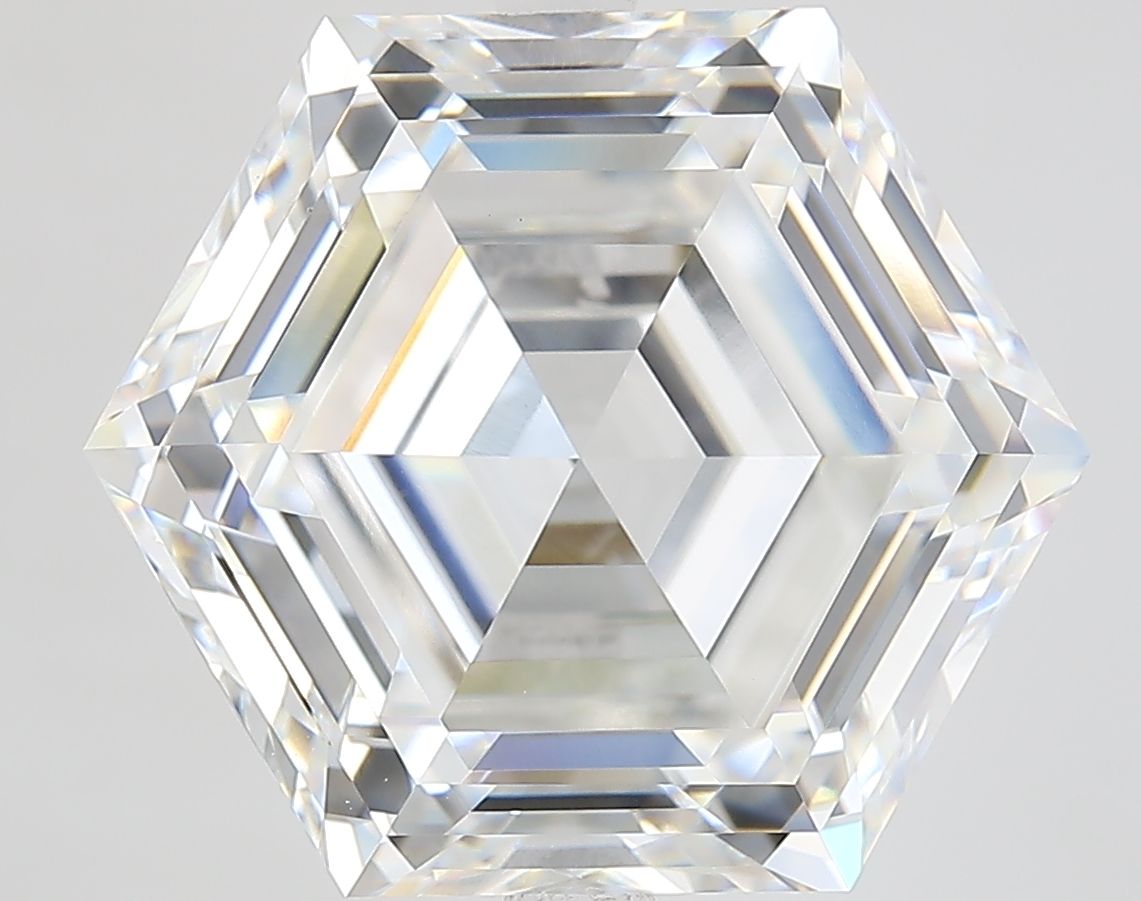 10.29 ct lab-grown Hexagonal Diamond