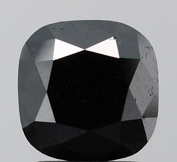Diament 2.82 ct Fancy Black/VS2