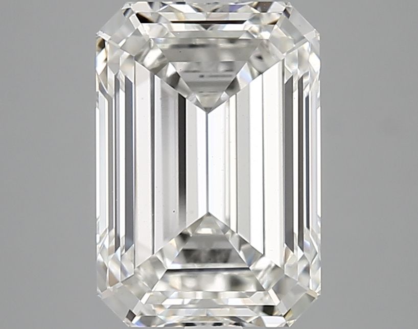 4.15 ct. emerald Lab Grown Diamond front image