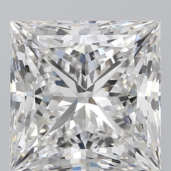 7.56 ct. princess Lab Grown Diamond front image