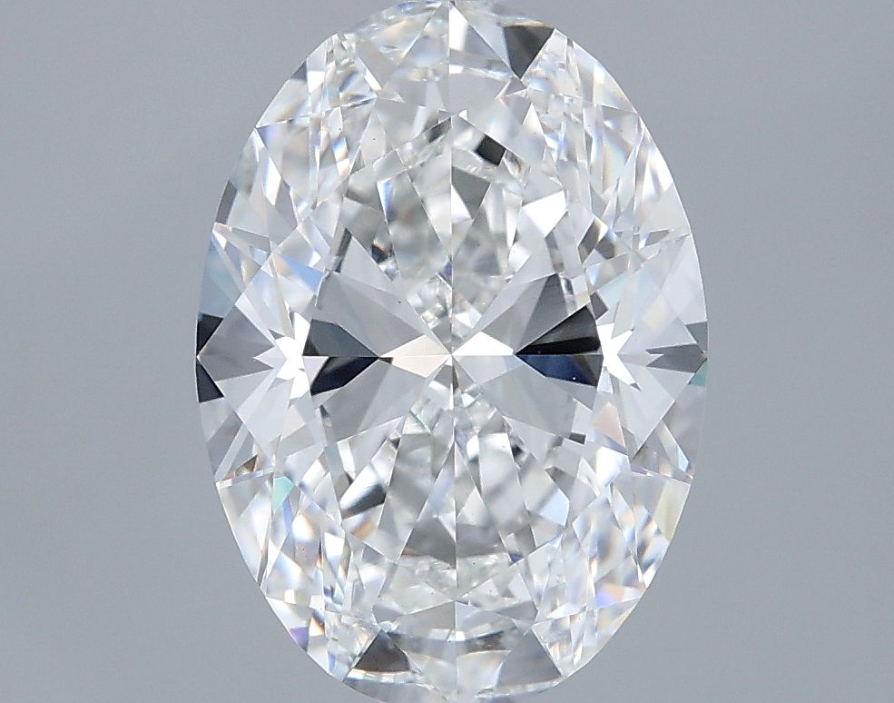 3.44 ct. oval Lab Grown Diamond front image