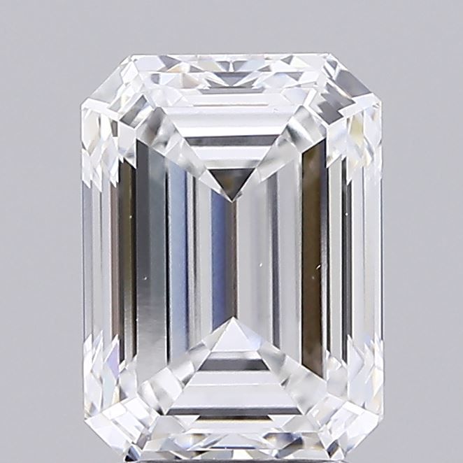 2.70 ct. emerald Lab Grown Diamond front image