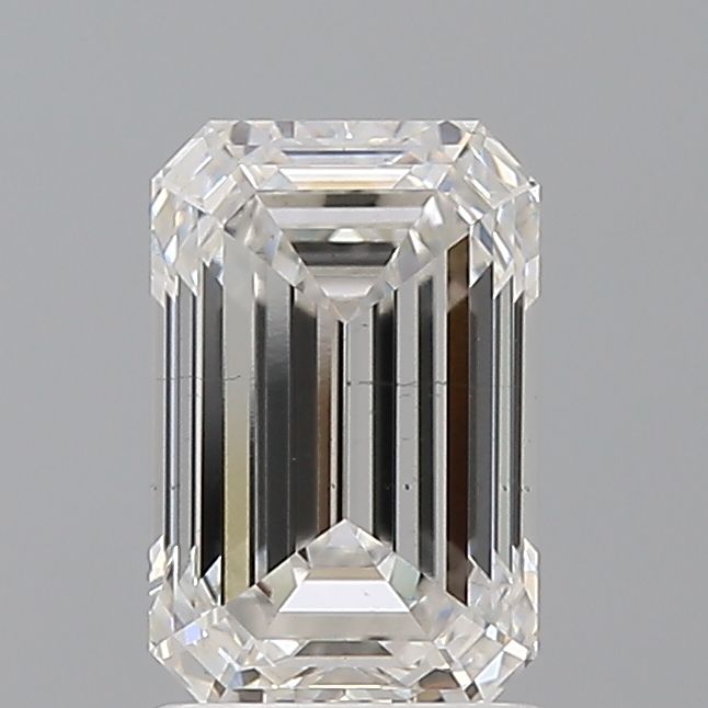 1.58 ct. emerald Lab Grown Diamond front image