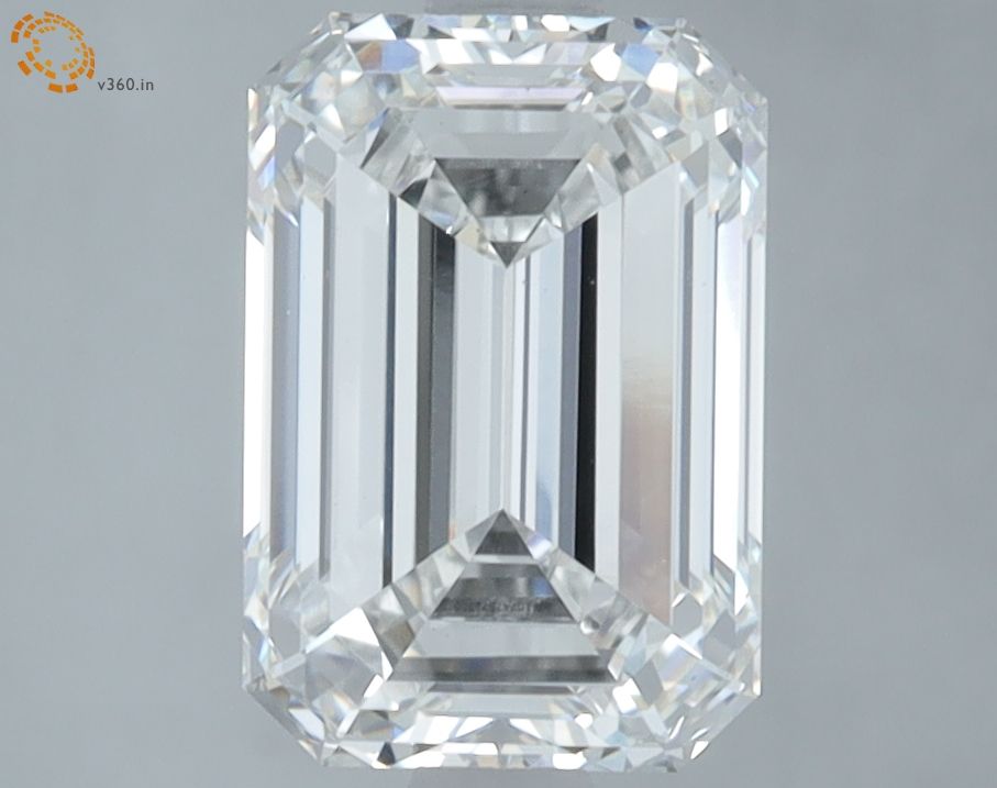 2.59 ct. emerald Lab Grown Diamond front image