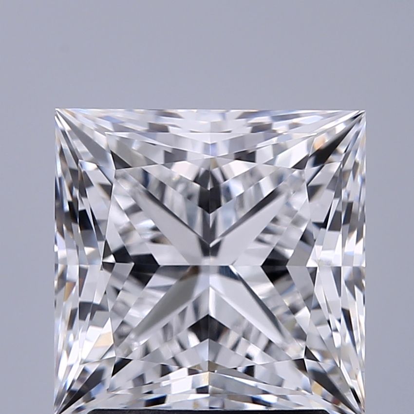 2.59 ct. princess Lab Grown Diamond front image