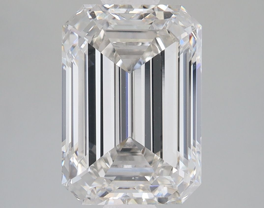 3.72 ct. emerald Lab Grown Diamond front image
