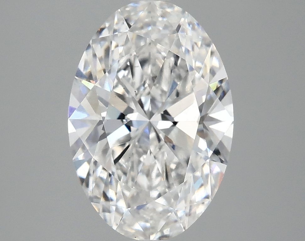 2.68 ct. oval Lab Grown Diamond front image