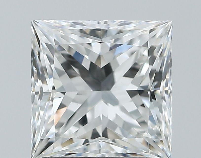 1.55 ct. princess Lab Grown Diamond front image