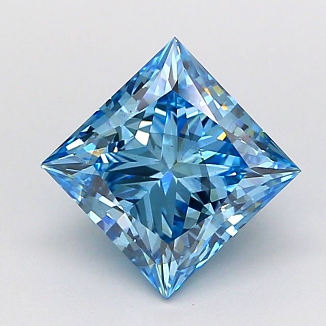 1.5 CT Fancy Vivid Blue PRINCESS