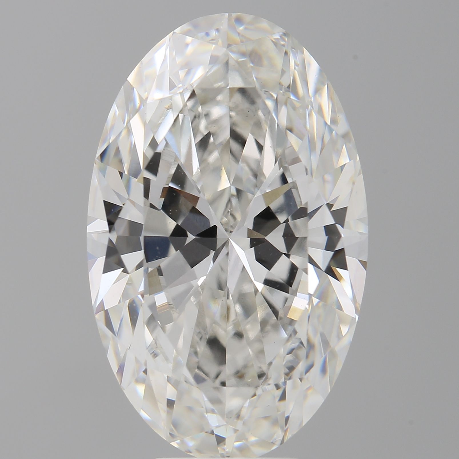 9.54 ct. oval Lab Grown Diamond front image