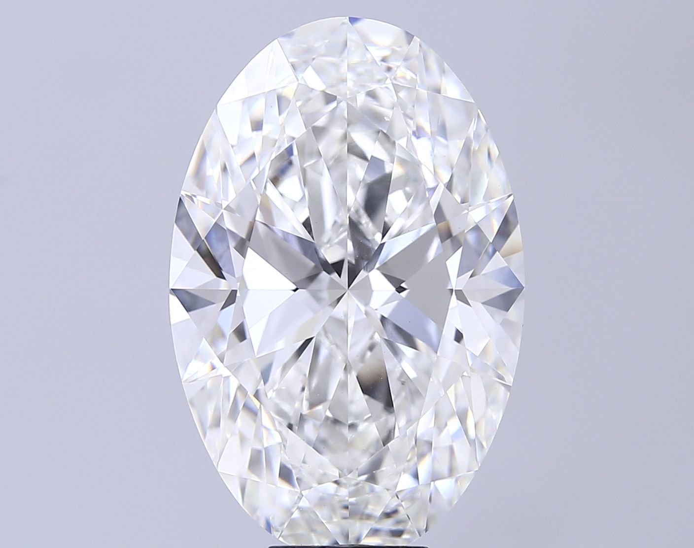 12.08 ct. oval Lab Grown Diamond front image