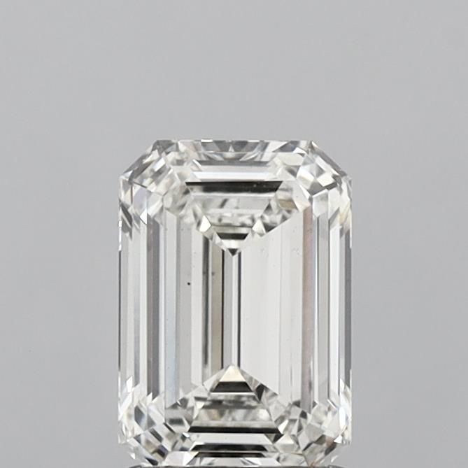 1.42 ct. emerald Lab Grown Diamond front image