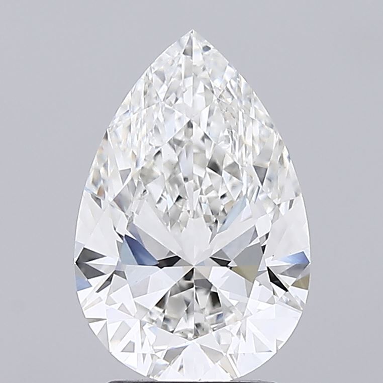 2.50 ct. pear Lab Grown Diamond front image