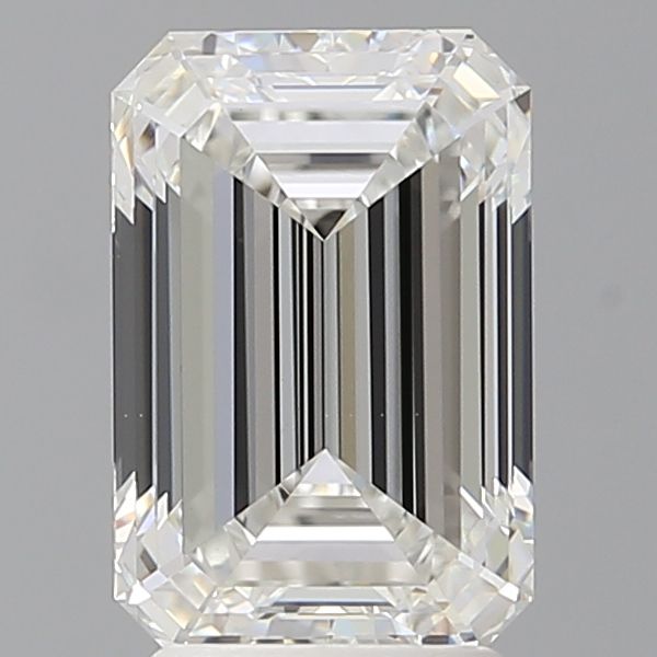 2.98 ct. emerald Lab Grown Diamond front image