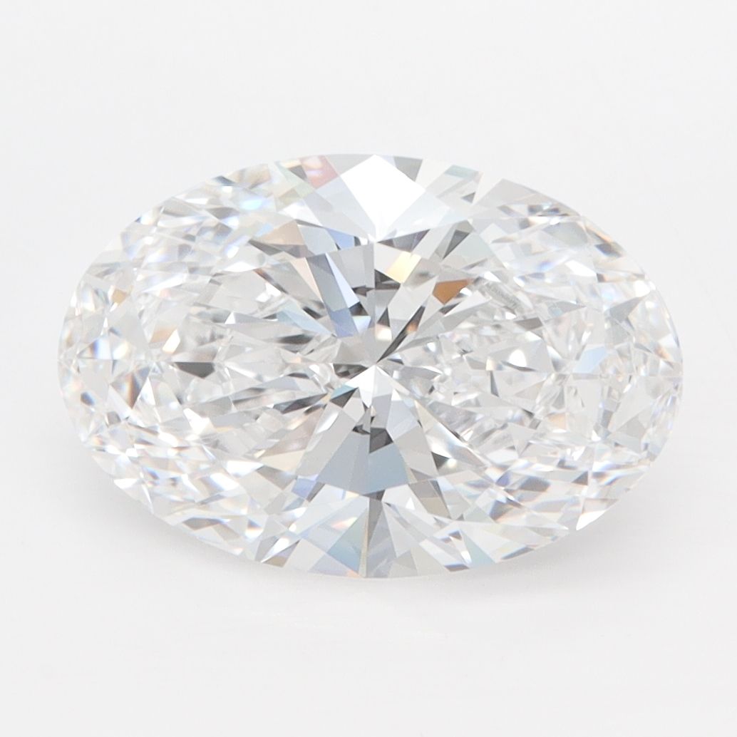 3.08 ct. oval Lab Grown Diamond front image