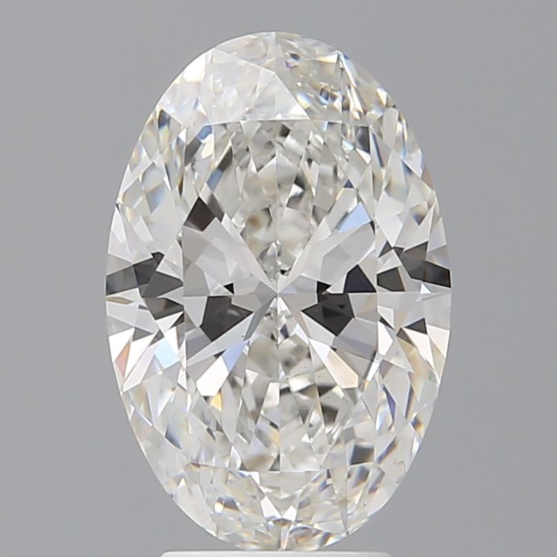 4.06 ct. oval Lab Grown Diamond front image