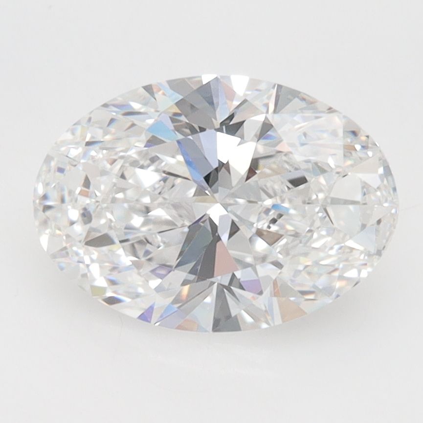 2.03 ct. oval Lab Grown Diamond front image