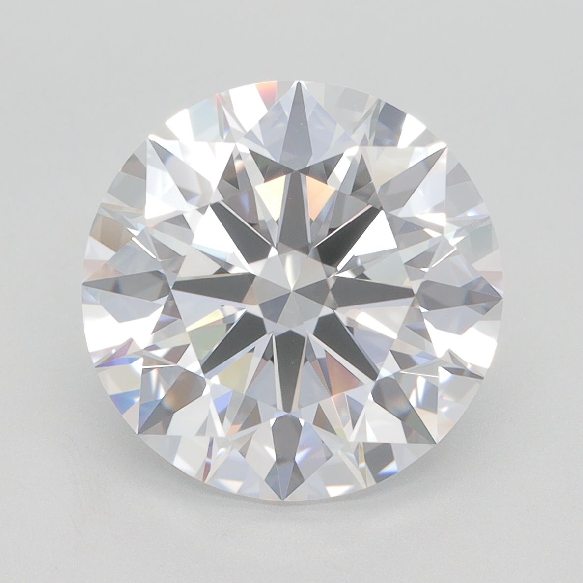 5.41 ct. round Lab Grown Diamond front image