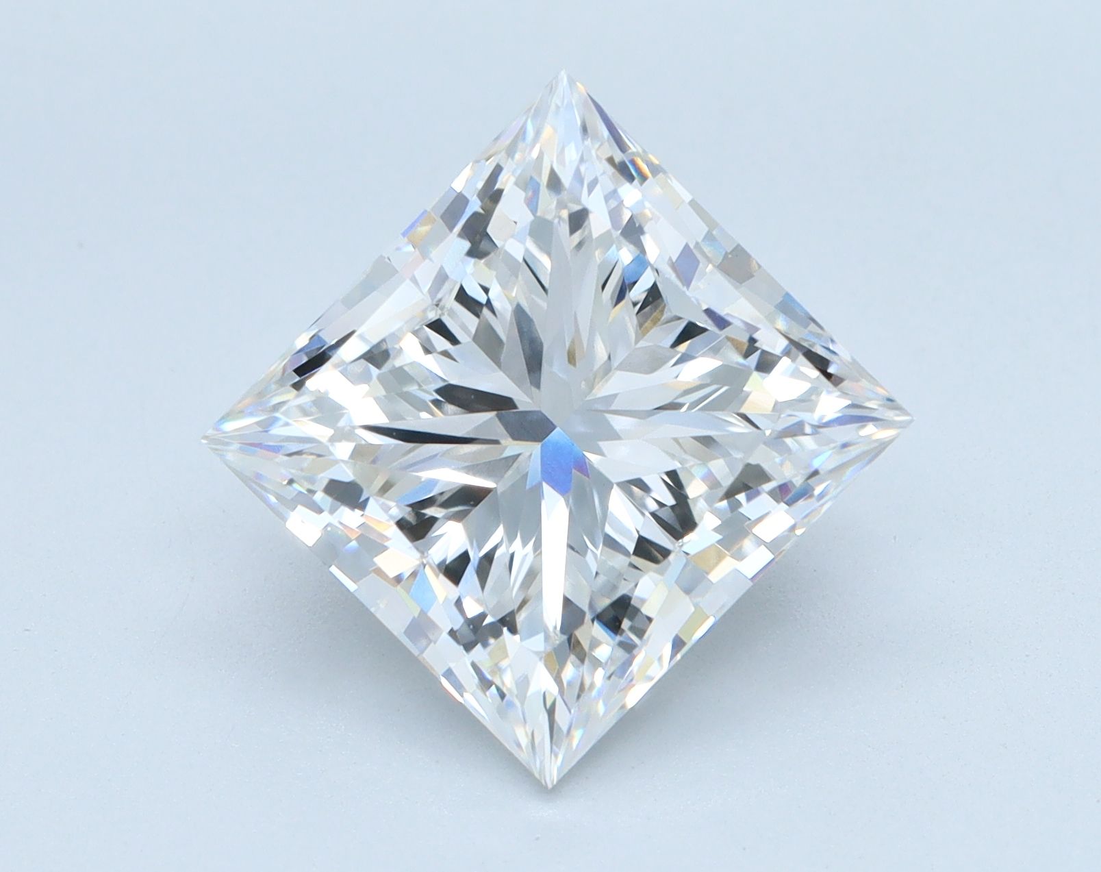5.03 ct. princess Lab Grown Diamond front image