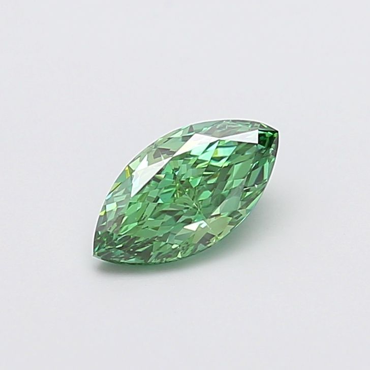 1.0 CT Fancy Vivid Green MARQUISE